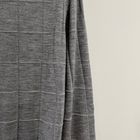 Robert Talbott 100% merino wool M gray - Picture 6 of 7